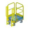 OSHA Yellow, Access Platform, Ladder, Handrail, ERECTASTEP, Tower Support