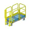 OSHA Yellow, Access Platform, Ladder, Handrail, ERECTASTEP, Tower Support